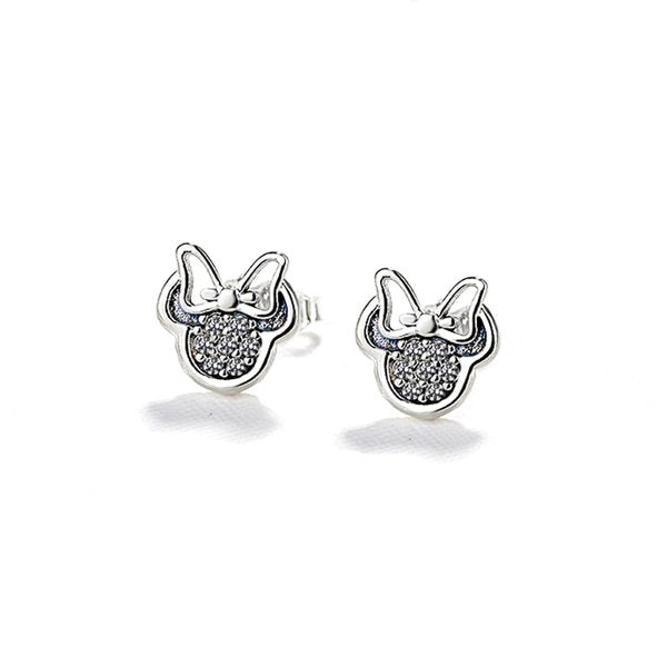 Sparkling Minnie Mouse Earrings