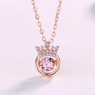 Crown Pendant Necklace